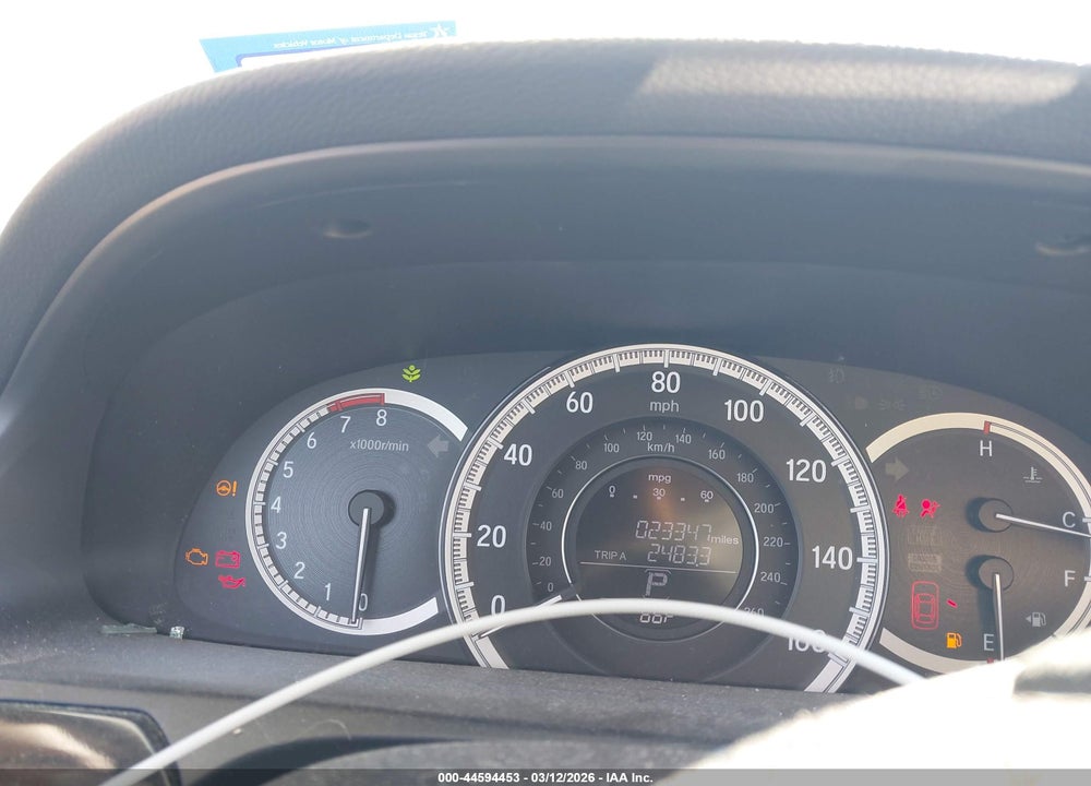 2016 HONDA ACCORD LX VIN: 1HGCR2F31GA186606