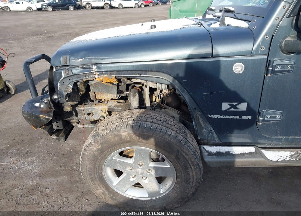2008 JEEP WRANGLER X VIN: 1J4FA24158L541698