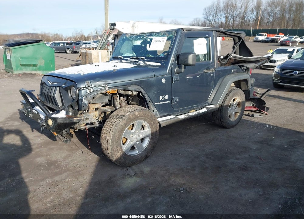 2008 JEEP WRANGLER X VIN: 1J4FA24158L541698