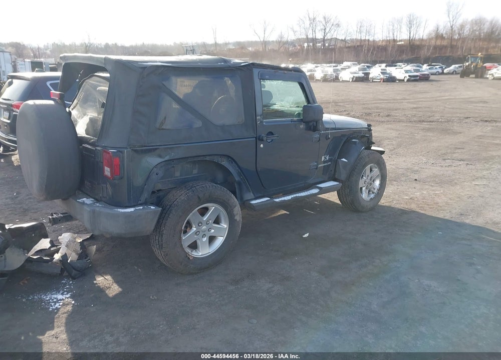 2008 JEEP WRANGLER X VIN: 1J4FA24158L541698
