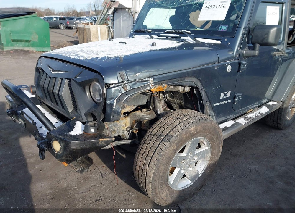 2008 JEEP WRANGLER X VIN: 1J4FA24158L541698
