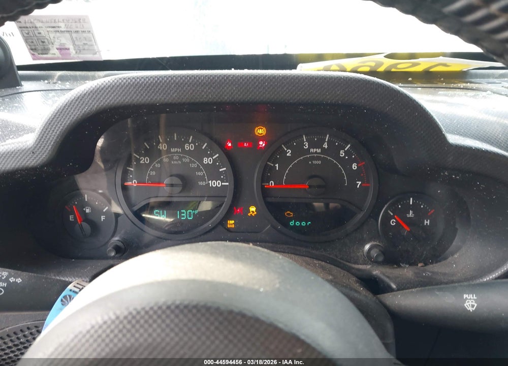 2008 JEEP WRANGLER X VIN: 1J4FA24158L541698