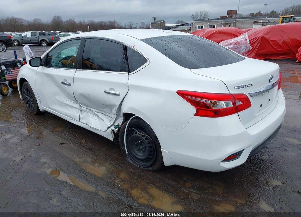 2016 NISSAN SENTRA SV VIN: 3N1AB7APXGY308931
