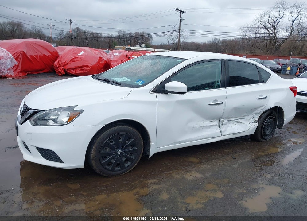 2016 NISSAN SENTRA SV VIN: 3N1AB7APXGY308931