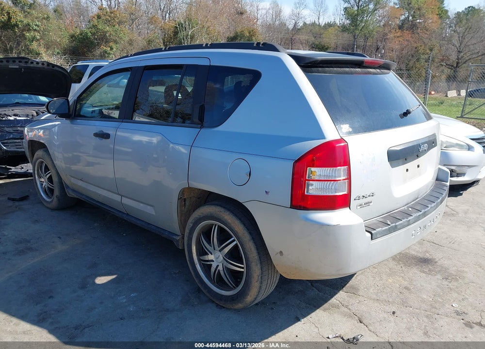 2007 JEEP COMPASS SPORT VIN: 1J8FF47W77D585648