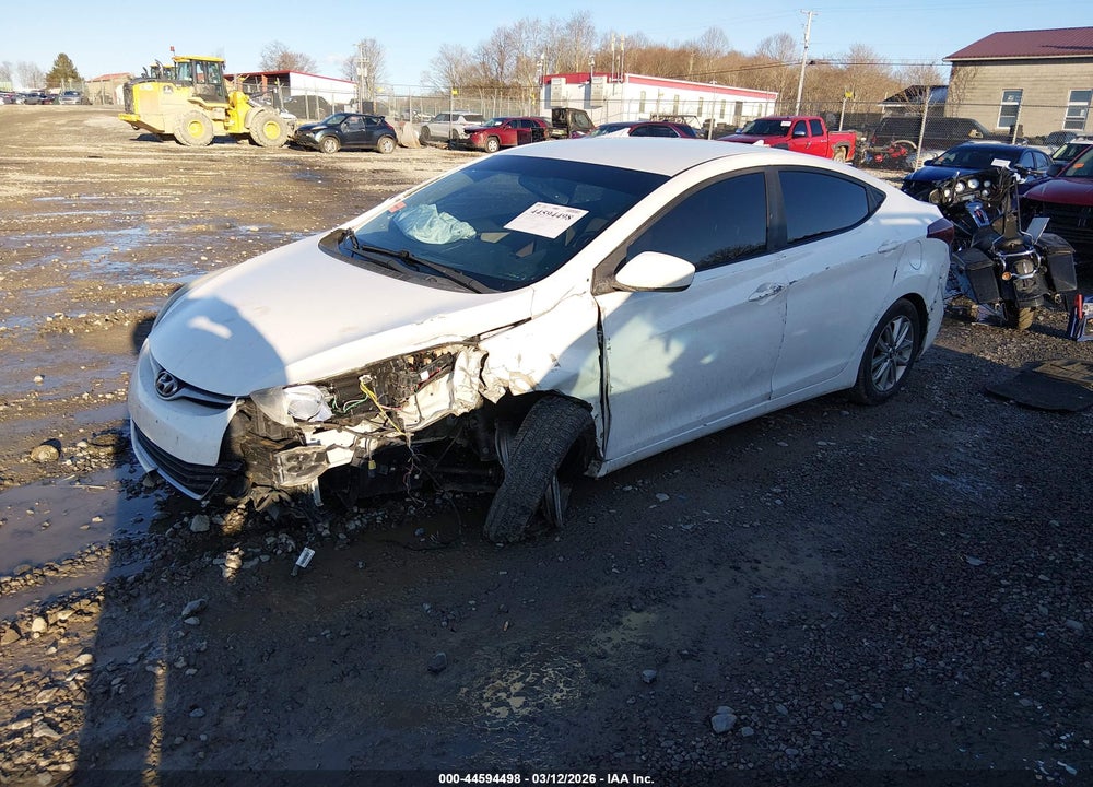 2015 HYUNDAI ELANTRA SE VIN: 5NPDH4AE0FH592877