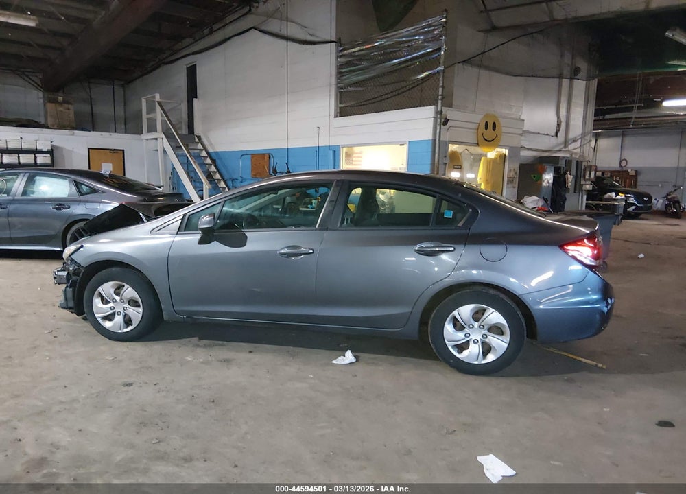 2013 HONDA CIVIC LX VIN: 19XFB2F58DE262607