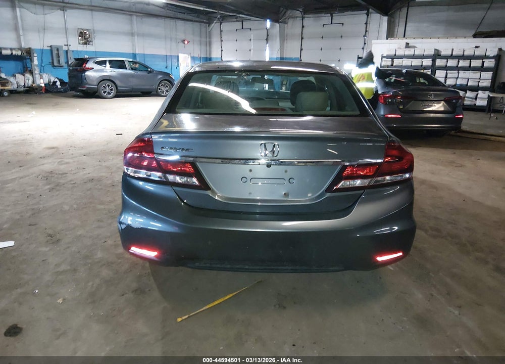 2013 HONDA CIVIC LX VIN: 19XFB2F58DE262607