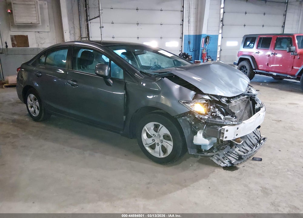 2013 HONDA CIVIC LX VIN: 19XFB2F58DE262607