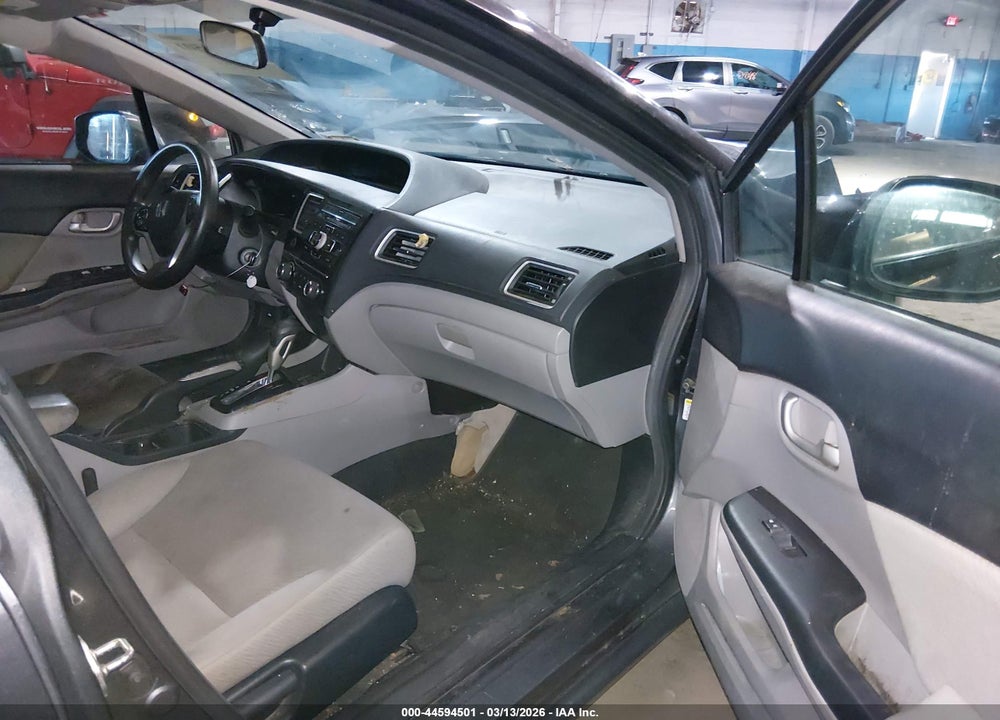 2013 HONDA CIVIC LX VIN: 19XFB2F58DE262607