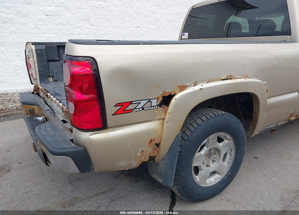 2007 CHEVROLET SILVERADO 1500 CLASSIC LT1 VIN: 1GCEK19Z47Z117612