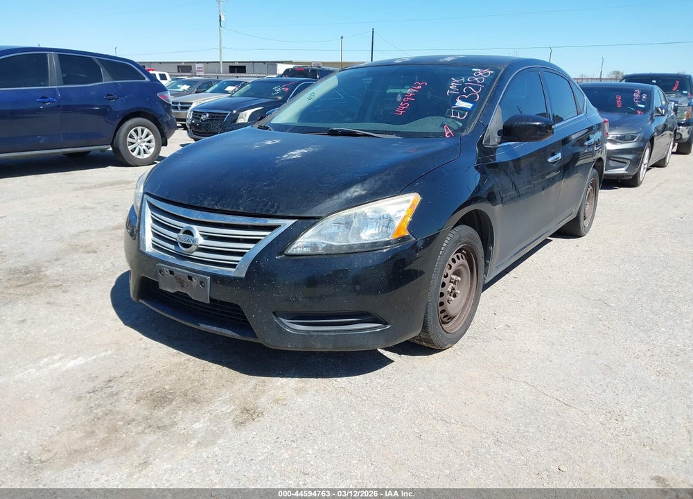 2014 NISSAN SENTRA S VIN: 3N1AB7AP8EY321884