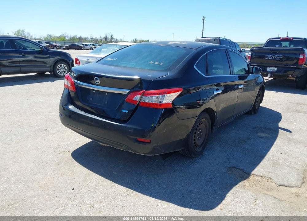 2014 NISSAN SENTRA S VIN: 3N1AB7AP8EY321884