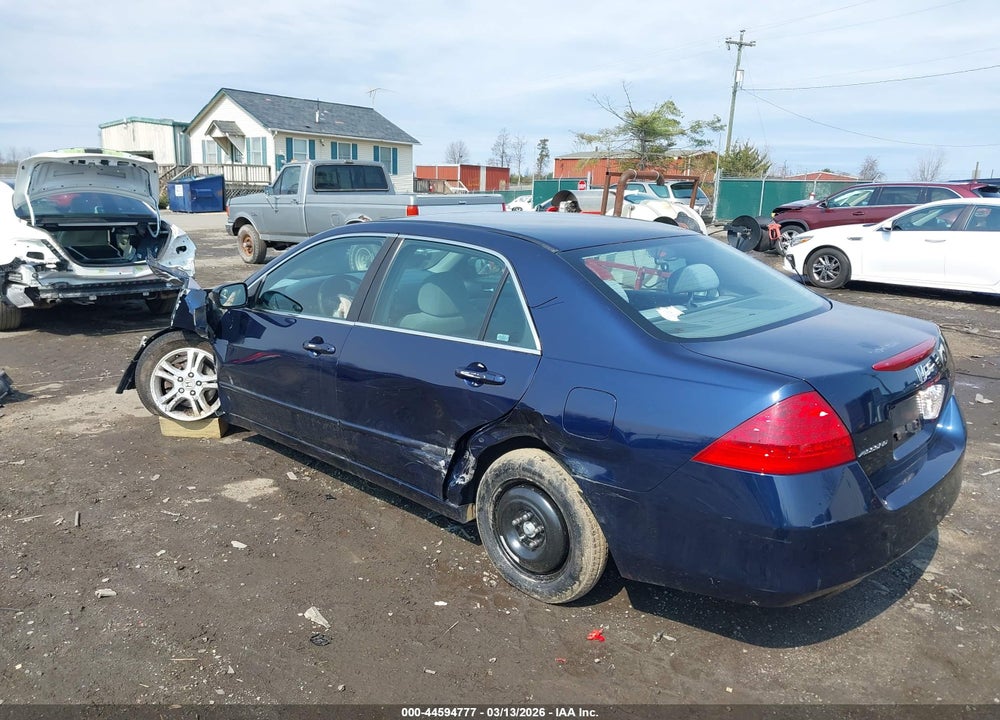 2007 HONDA ACCORD 2.4 SE VIN: 1HGCM56397A120093