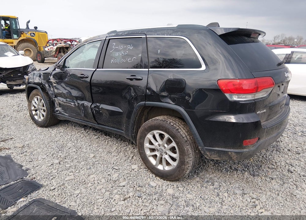 2015 JEEP GRAND CHEROKEE LAREDO VIN: 1C4RJFAG9FC237998