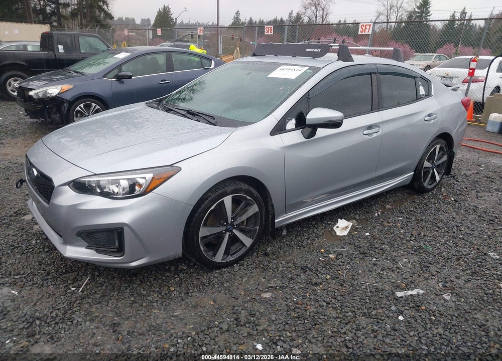2019 SUBARU IMPREZA 2.0I SPORT VIN: 4S3GKAJ6XK3609874