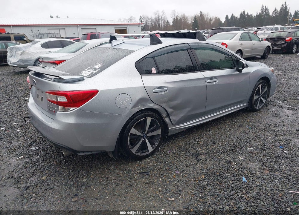 2019 SUBARU IMPREZA 2.0I SPORT VIN: 4S3GKAJ6XK3609874