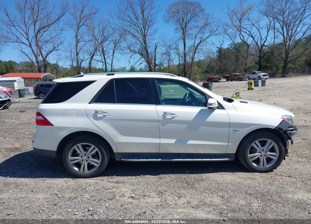 2012 MERCEDES-BENZ ML 350 4MATIC VIN: 4JGDA5HB1CA075754