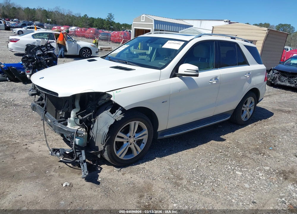 2012 MERCEDES-BENZ ML 350 4MATIC VIN: 4JGDA5HB1CA075754