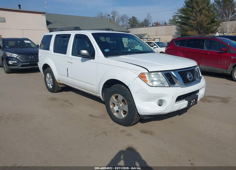 2008 NISSAN PATHFINDER S VIN: 5N1AR18B58C640071