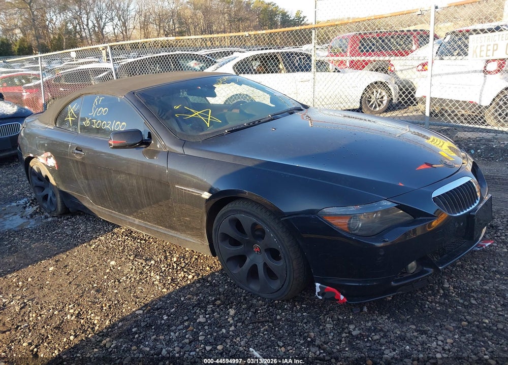 2005 BMW 645CI VIN: WBAEK73445B325623