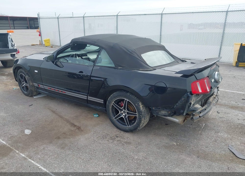 2010 FORD MUSTANG V6 PREMIUM VIN: 1ZVBP8EN4A5110686