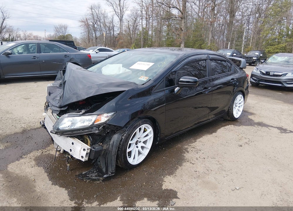 2014 HONDA CIVIC EXL VIN: 2HGFB2F9XEH542362