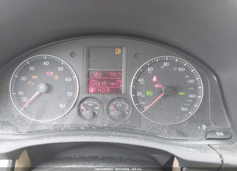 2008 VOLKSWAGEN JETTA S VIN: 3VWJM71K18M105587