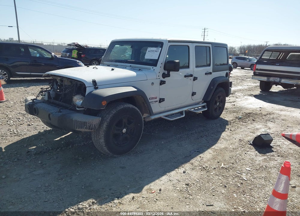 2018 JEEP WRANGLER JK UNLIMITED SPORT S 4X4 VIN: 1C4HJWDG0JL920768
