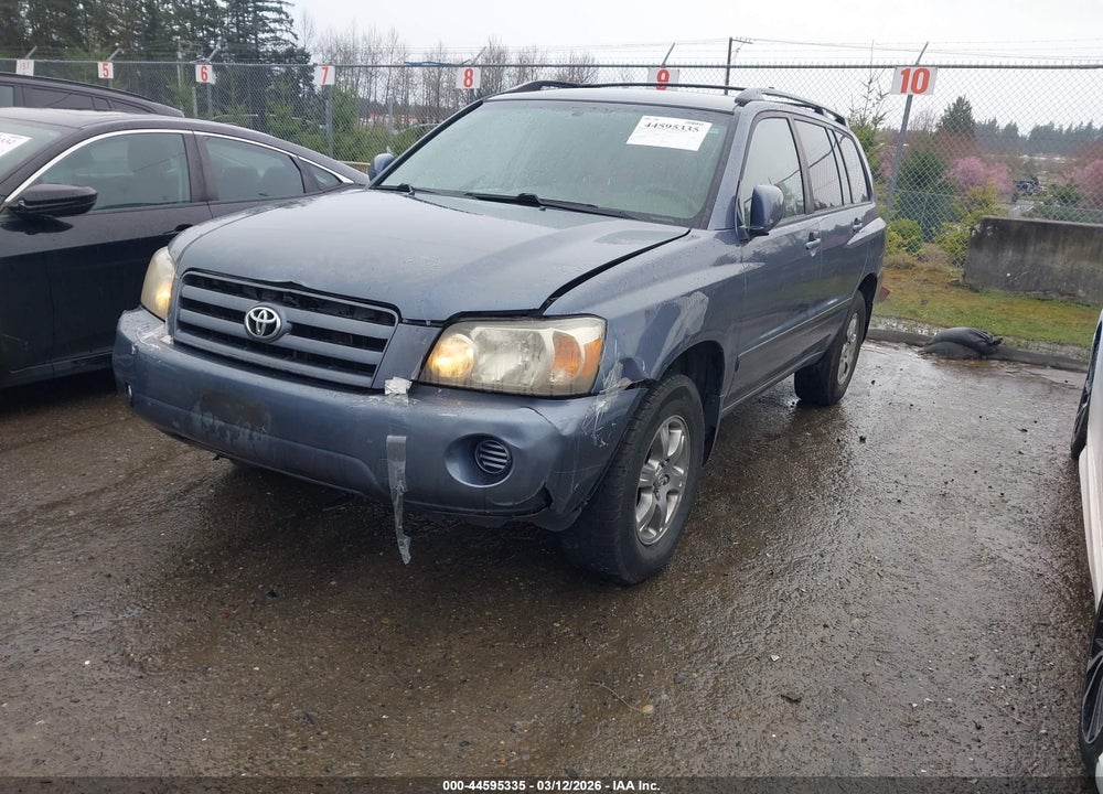 2004 TOYOTA HIGHLANDER V6 VIN: JTEEP21A740032112