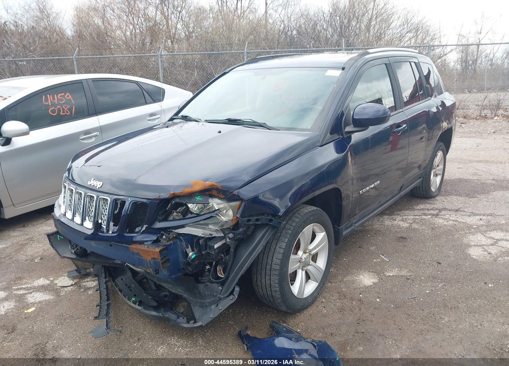 2014 JEEP COMPASS LATITUDE VIN: 1C4NJDEB9ED535851