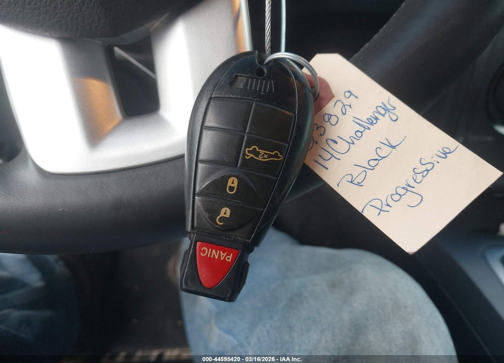 2014 DODGE CHALLENGER SXT VIN: 2C3CDYAG5EH313015