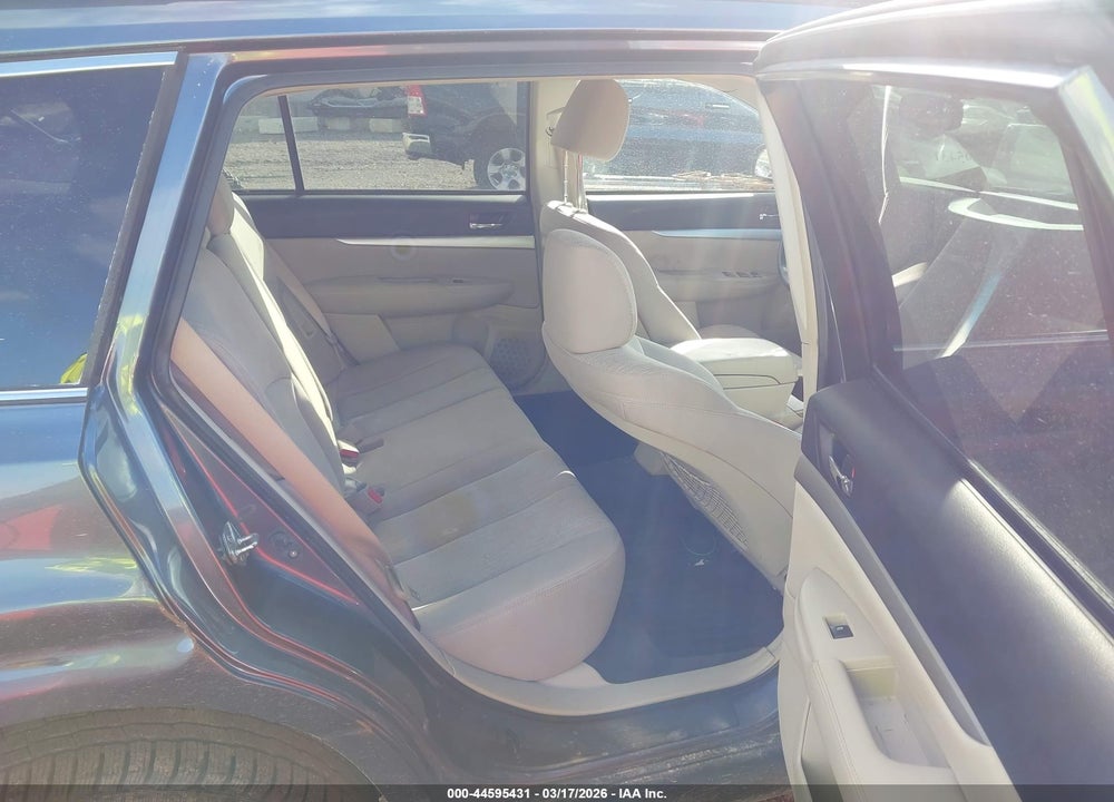 2013 SUBARU OUTBACK 2.5I PREMIUM VIN: 4S4BRCCC8D3252150