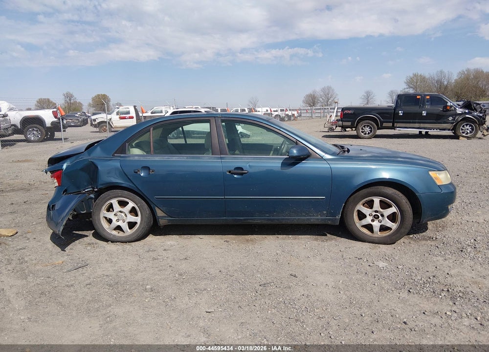 2006 HYUNDAI SONATA GLS V6/LX V6 VIN: 5NPEU46F36H044390
