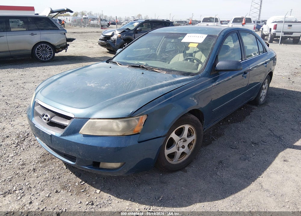 2006 HYUNDAI SONATA GLS V6/LX V6 VIN: 5NPEU46F36H044390