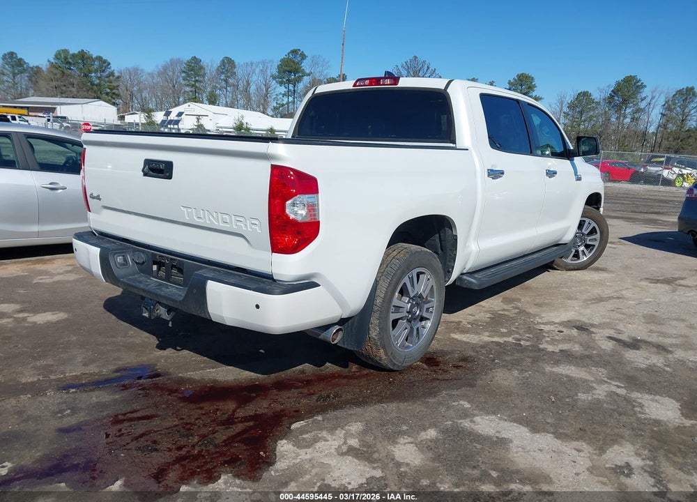 2021 TOYOTA TUNDRA PLATINUM VIN: 5TFAY5F18MX047820