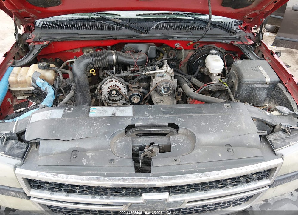 2006 CHEVROLET SILVERADO 1500 WORK TRUCK VIN: 1GCEC19X96Z103196