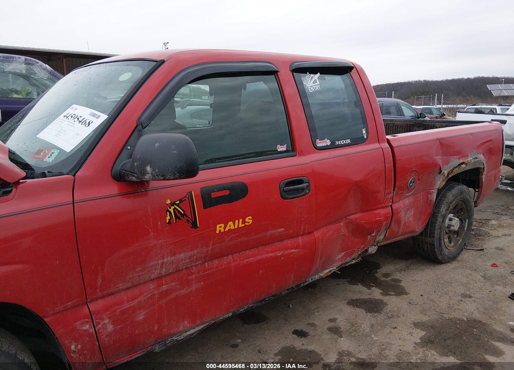 2006 CHEVROLET SILVERADO 1500 WORK TRUCK VIN: 1GCEC19X96Z103196
