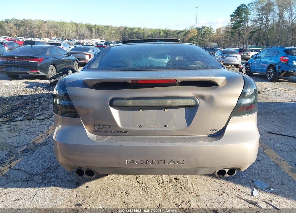 2007 PONTIAC GRAND PRIX GT VIN: 2G2WR554571141593
