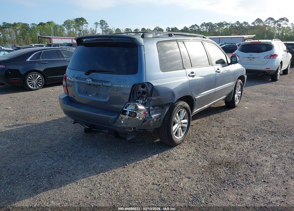 2007 TOYOTA HIGHLANDER VIN: JTEGD21A170160190