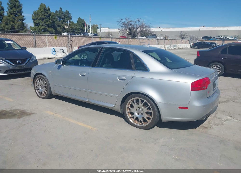 2006 AUDI S4 4.2 VIN: WAUGL78E66A008117