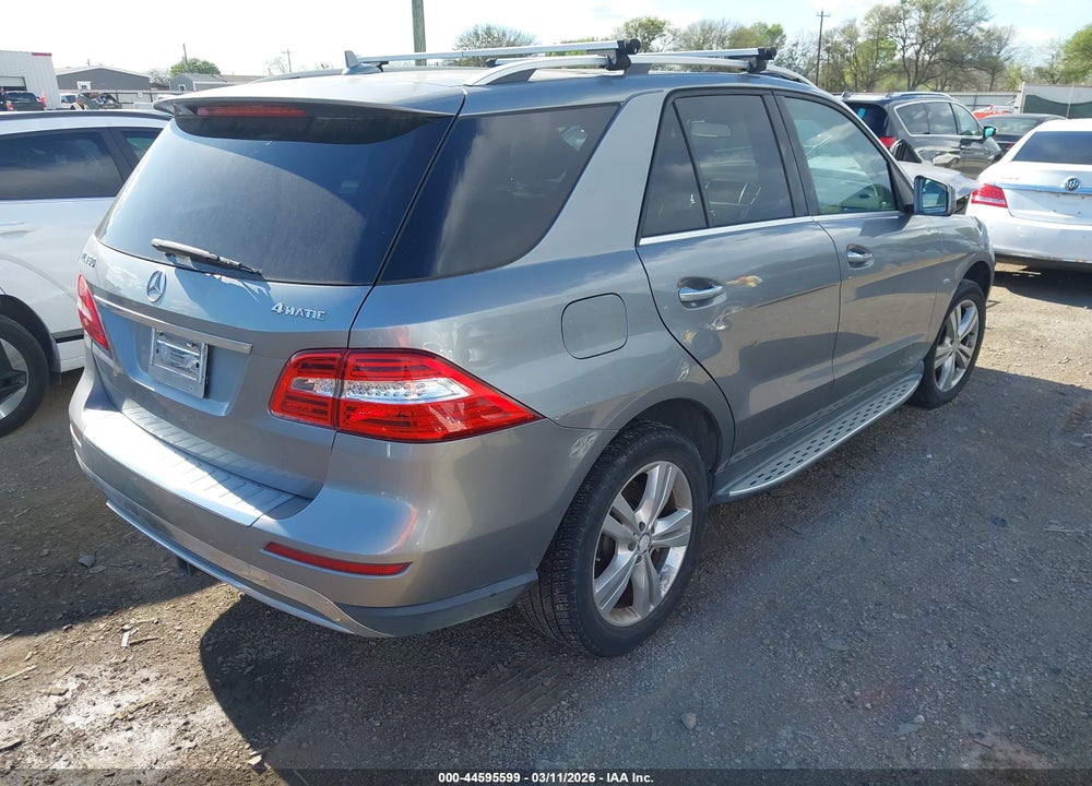 2012 MERCEDES-BENZ ML 350 4MATIC VIN: 4JGDA5HB9CA059561