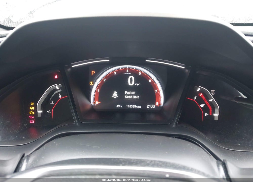 2019 HONDA CIVIC SPORT VIN: SHHFK7H4XKU415348