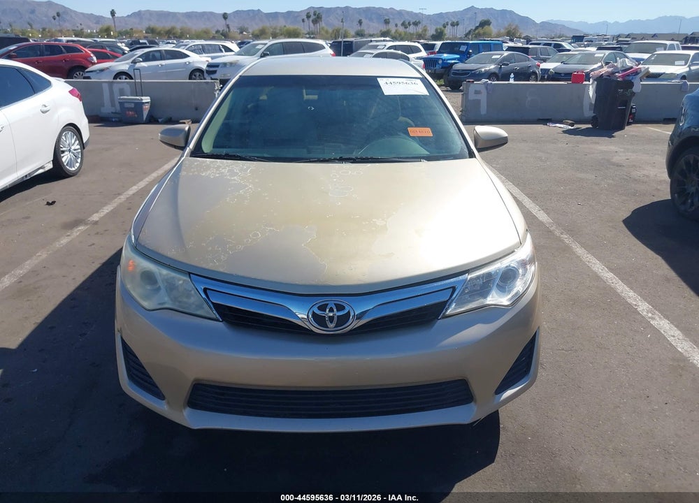 2012 TOYOTA CAMRY LE VIN: 4T1BF1FK1CU188980