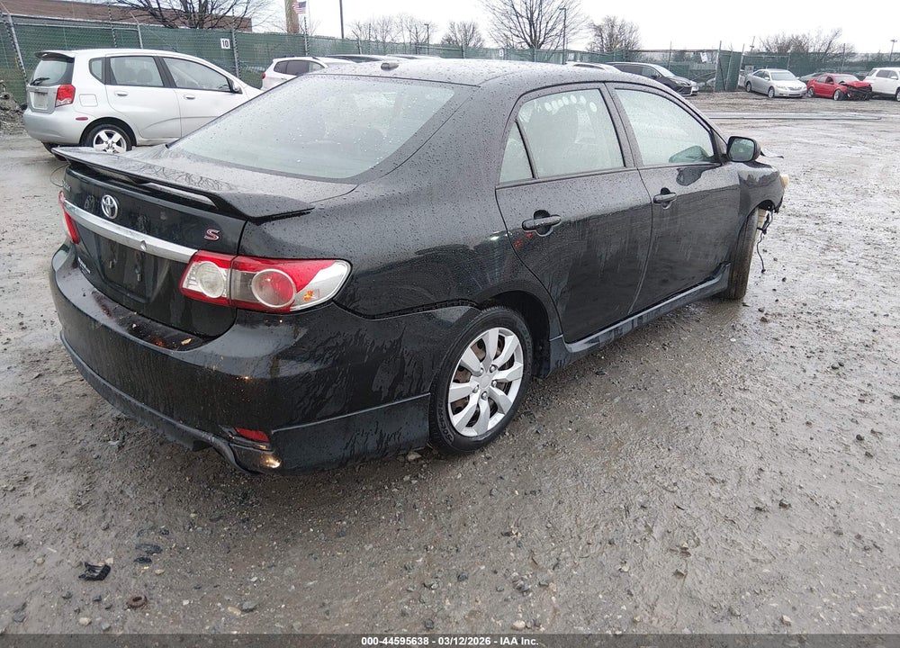 2013 TOYOTA COROLLA S VIN: 2T1BU4EE9DC951396