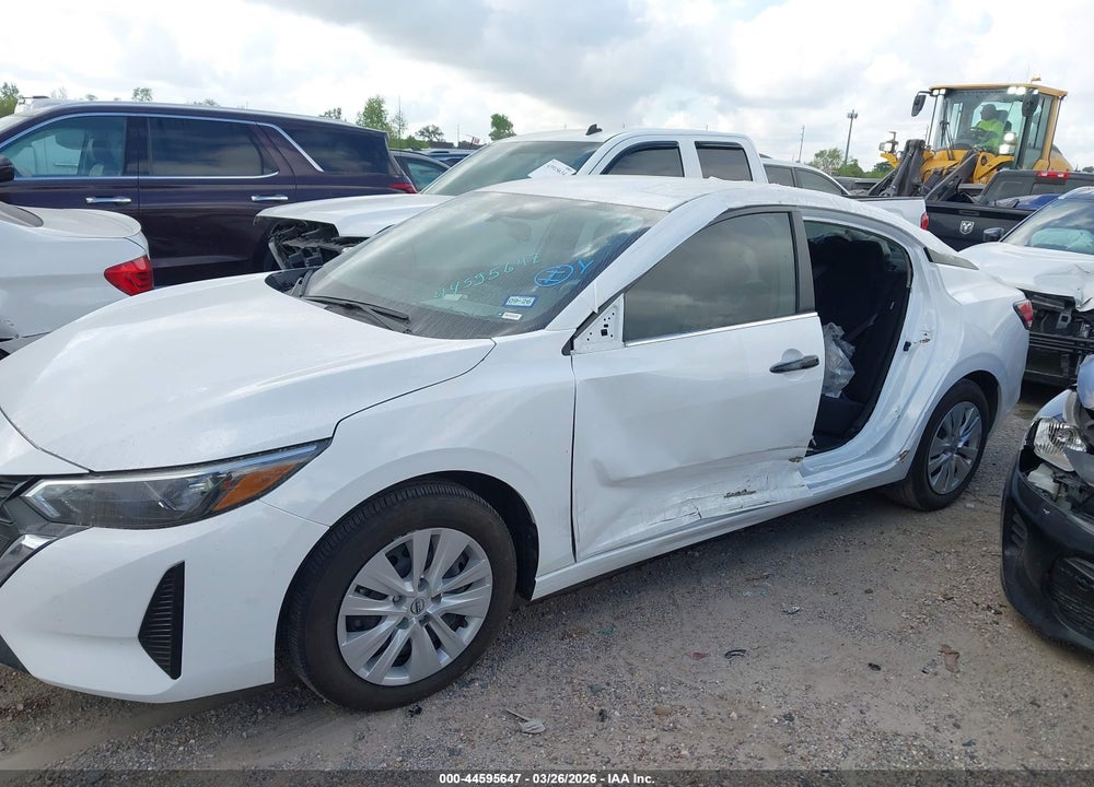 2025 NISSAN SENTRA S VIN: 3N1AB8BV9SY211831