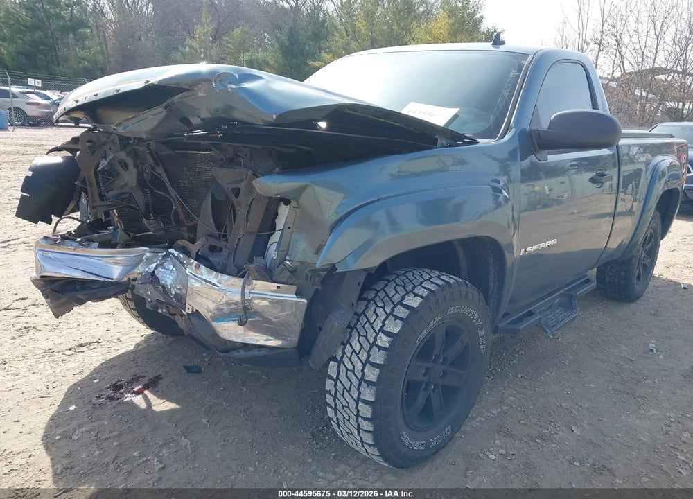 2008 GMC SIERRA 1500 SLE1 VIN: 1GTEK14008Z245307
