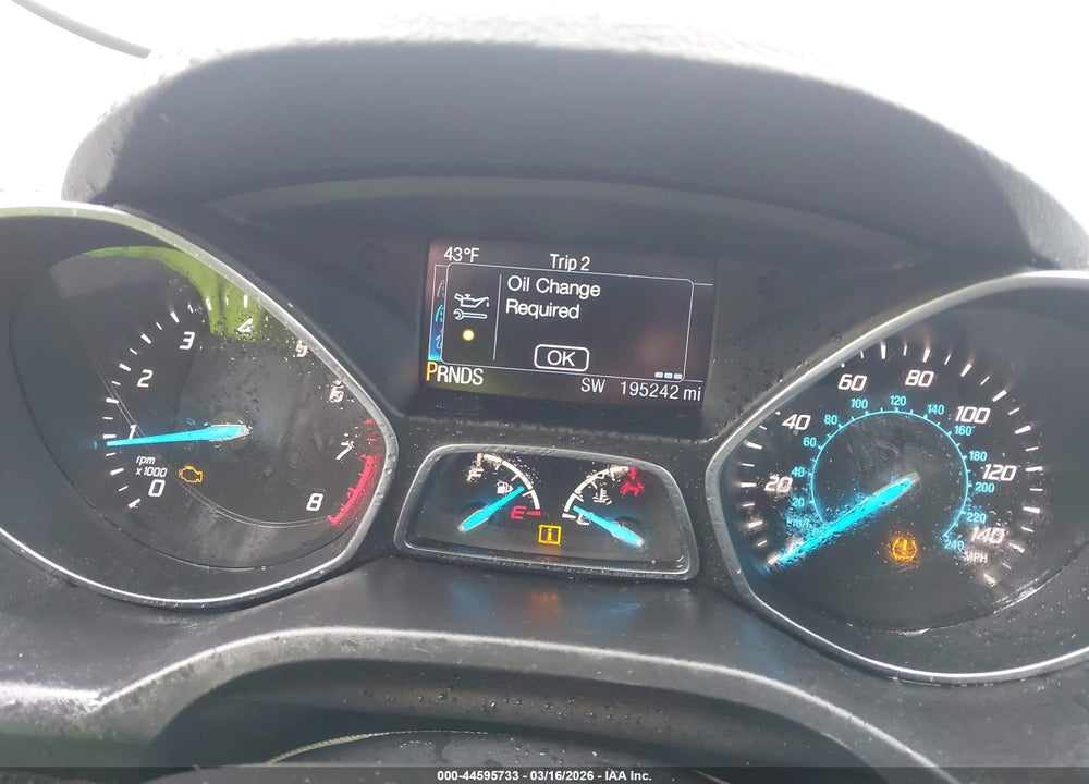 2016 FORD ESCAPE TITANIUM VIN: 1FMCU9J95GUB92811