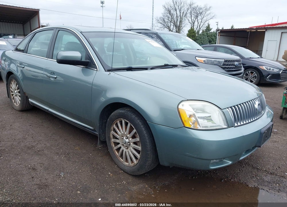 2007 MERCURY MONTEGO PREMIER VIN: 1MEHM42197G614646
