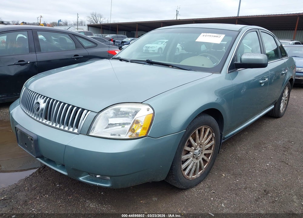 2007 MERCURY MONTEGO PREMIER VIN: 1MEHM42197G614646